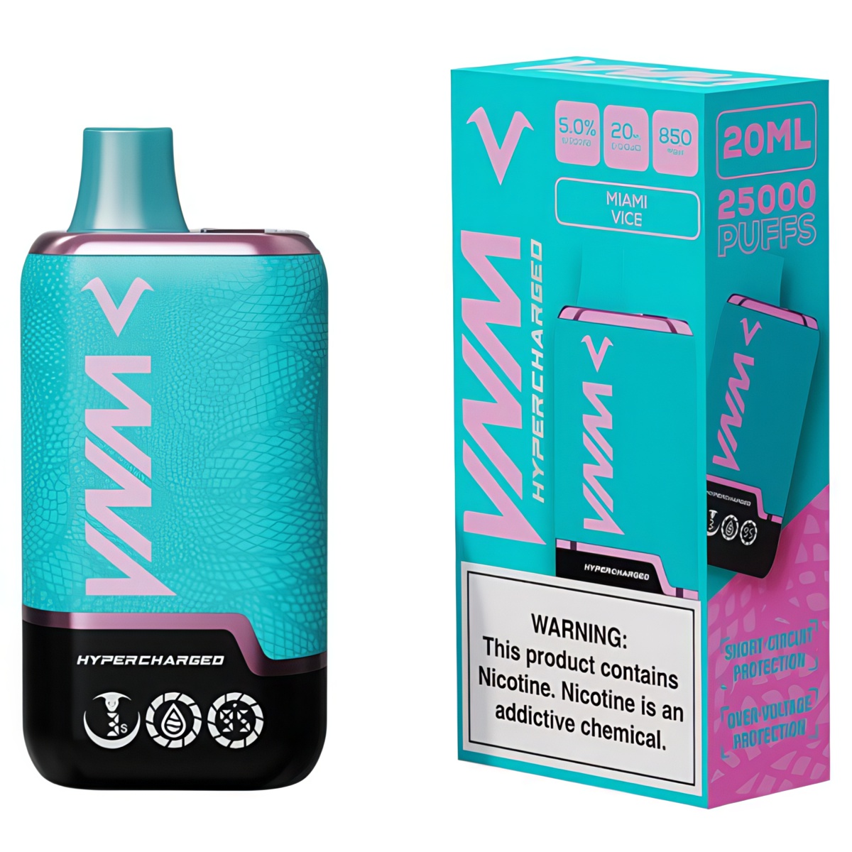 VNM VM25000 Disposable - Miami Vice Flavor
