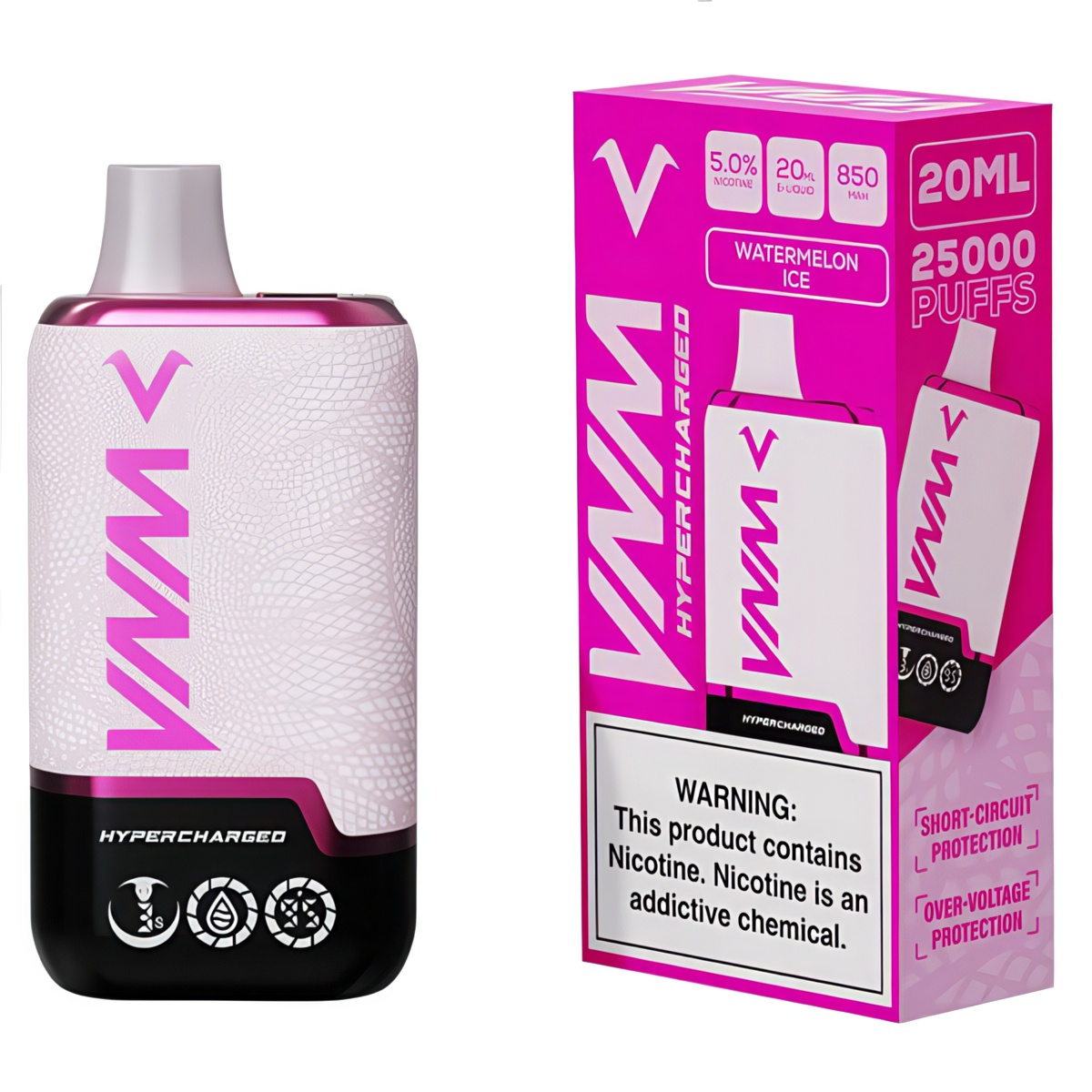 VNM VM25000 Disposable - Watermelon Ice Flavor