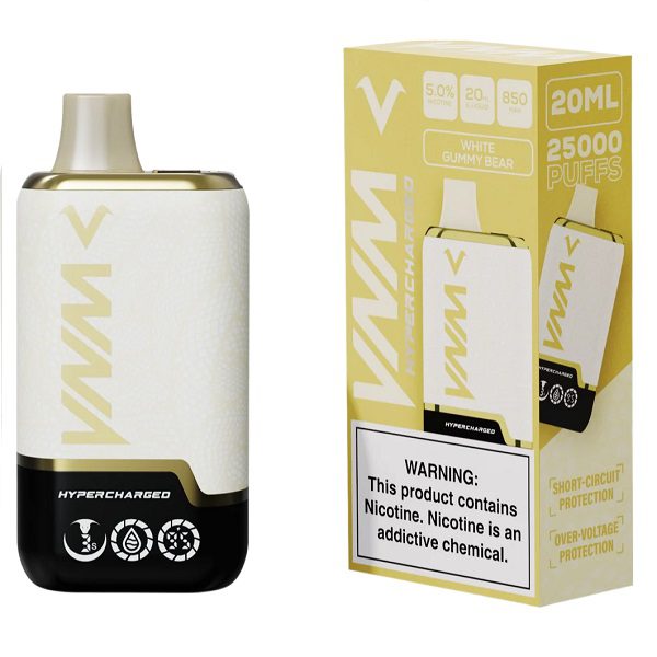 VNM VM25000 Disposable - White Gummy Flavor