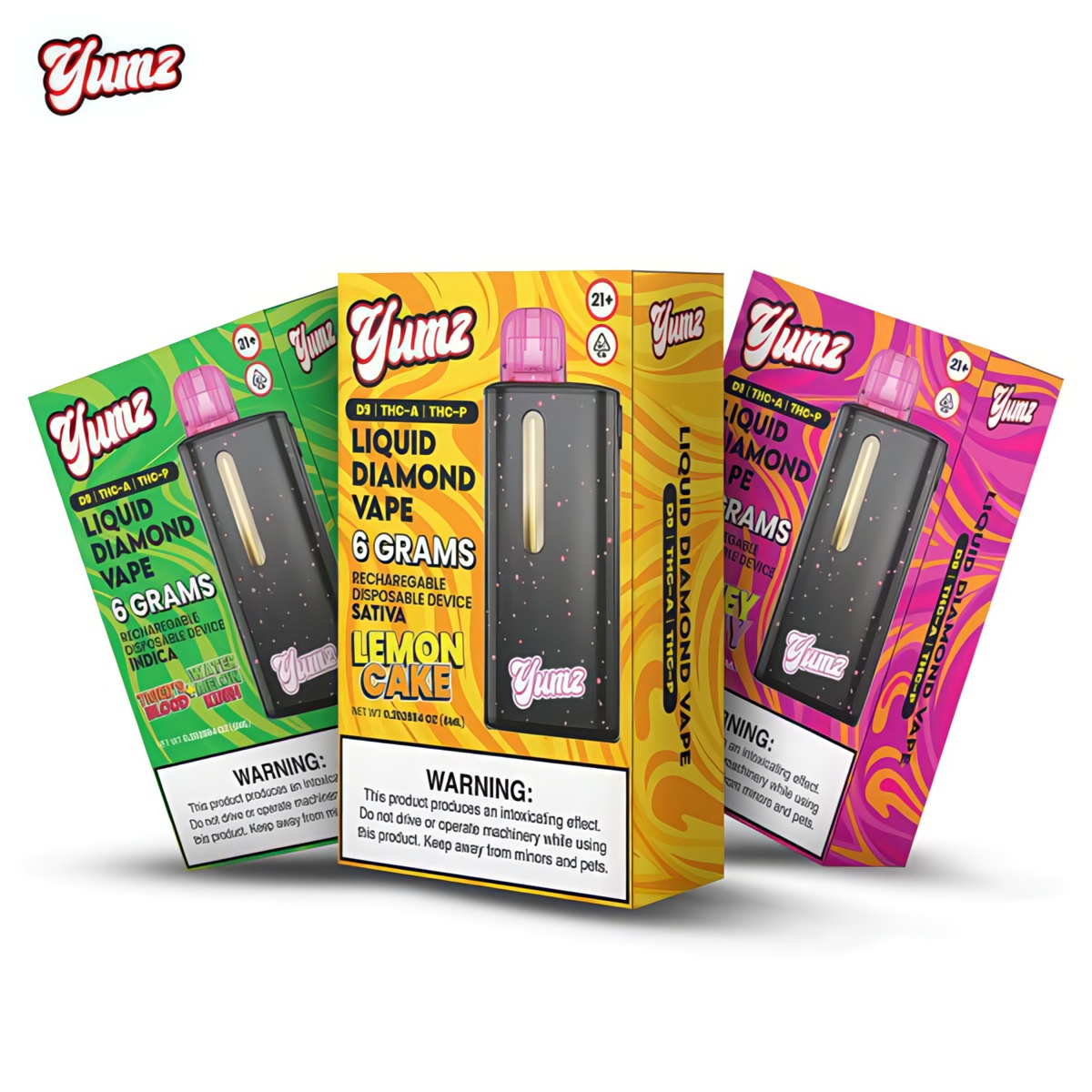 Yumz Liquid Diamond Disposable Vape Pen 6 Grams