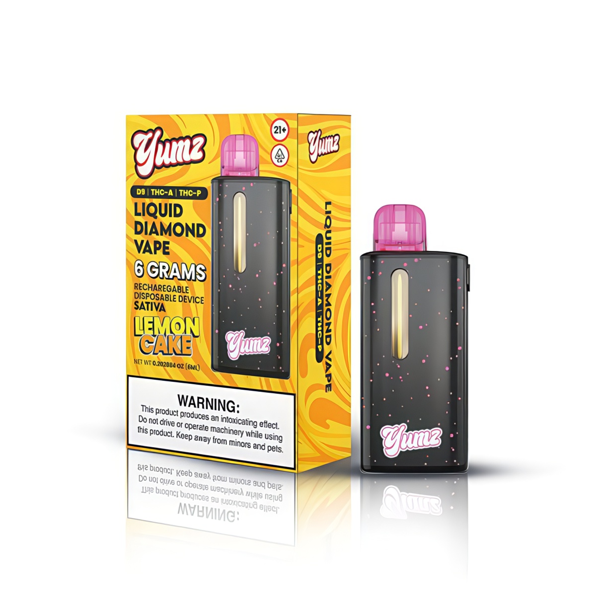 Yumz Lab Lemon Cake 6 Gram THCA Vape