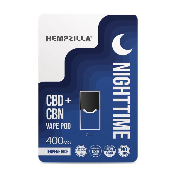 Nighttime CBD + CBN Juul Compatible Vape Pod 400mg