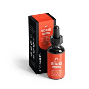 Hempzilla Full-Spectrum Socialize CBD Tincture 1500mg or 3000mg
