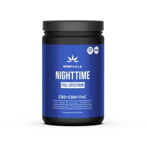 Hempzilla CBD Full-Spectrum Vegan Gummies 30ct - Nighttime