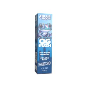 Blue Moon THC-A Disposable Vape Pen 1g - OG Kush