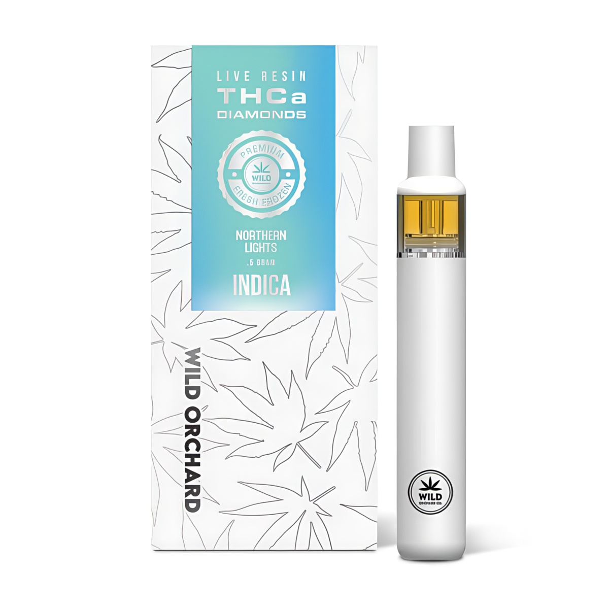 THCa Diamond “Northern Lights” Live Resin Vape Half Gram