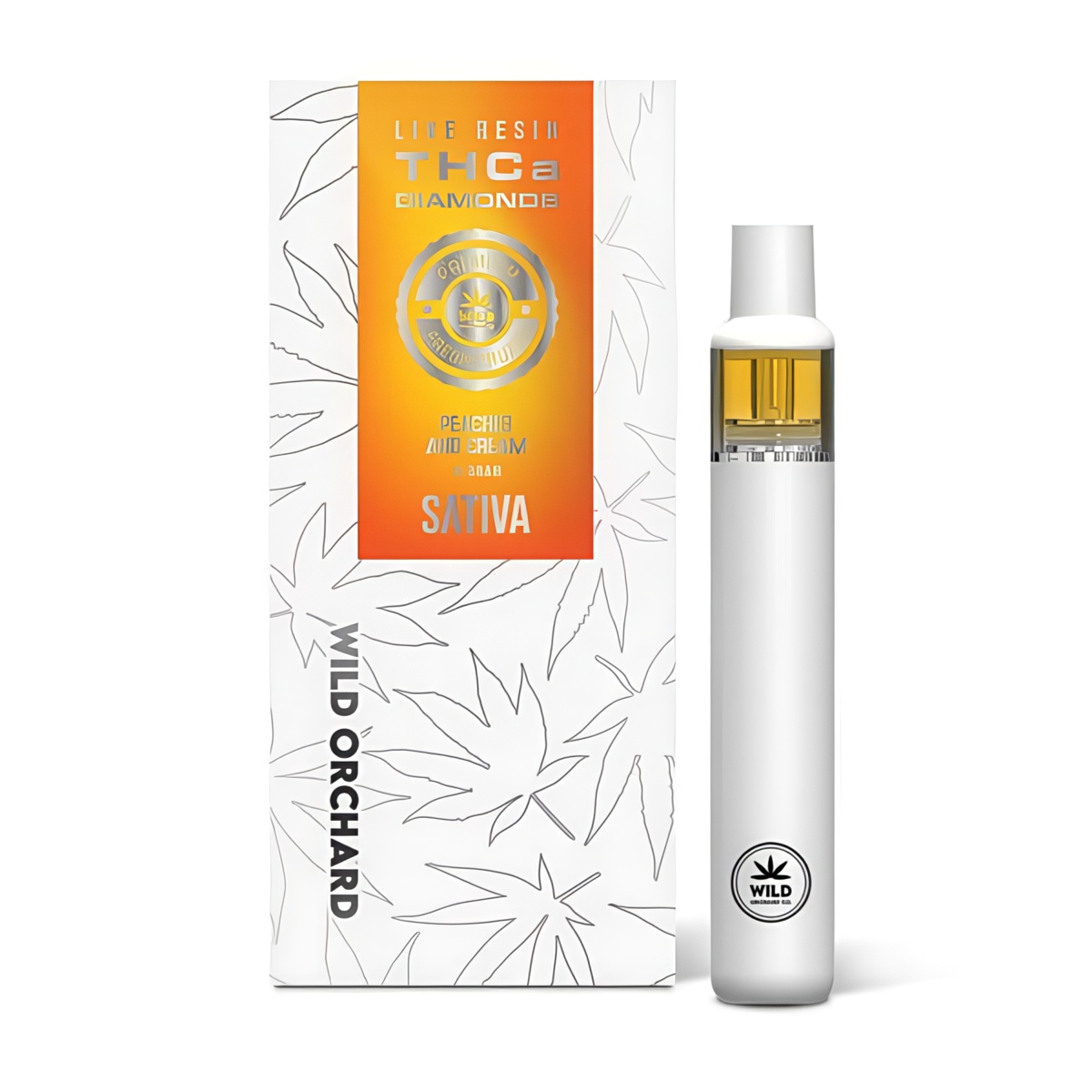 THCa Diamond “Peaches And Cream” Live Resin Vape Half Gram