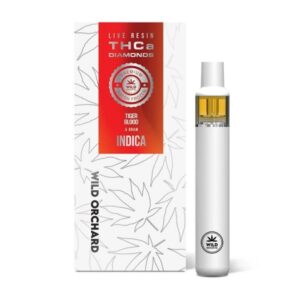 THCa Diamond “Tiger Blood” Live Resin Vape Half Gram