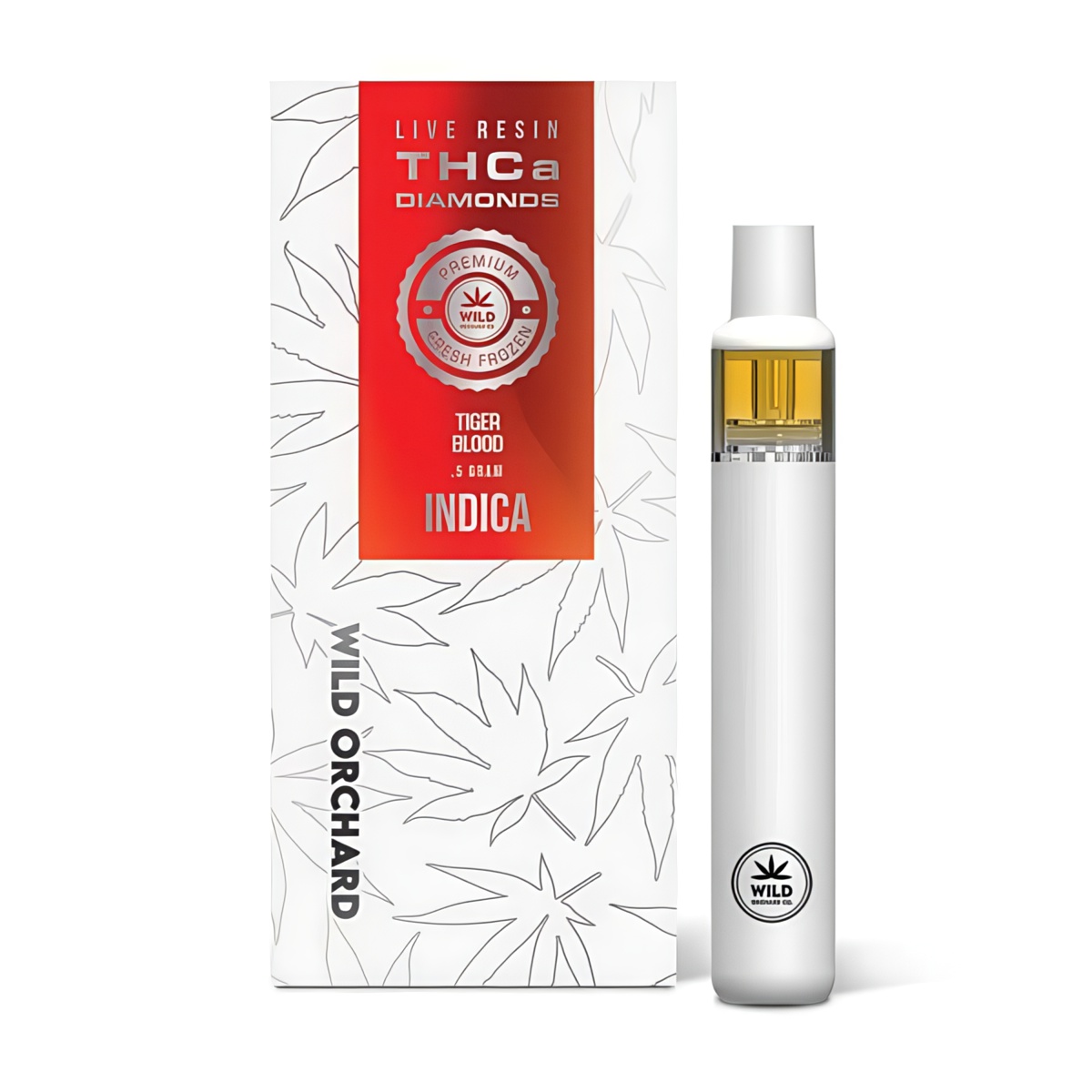 THCa Diamond “Tiger Blood” Live Resin Vape Half Gram