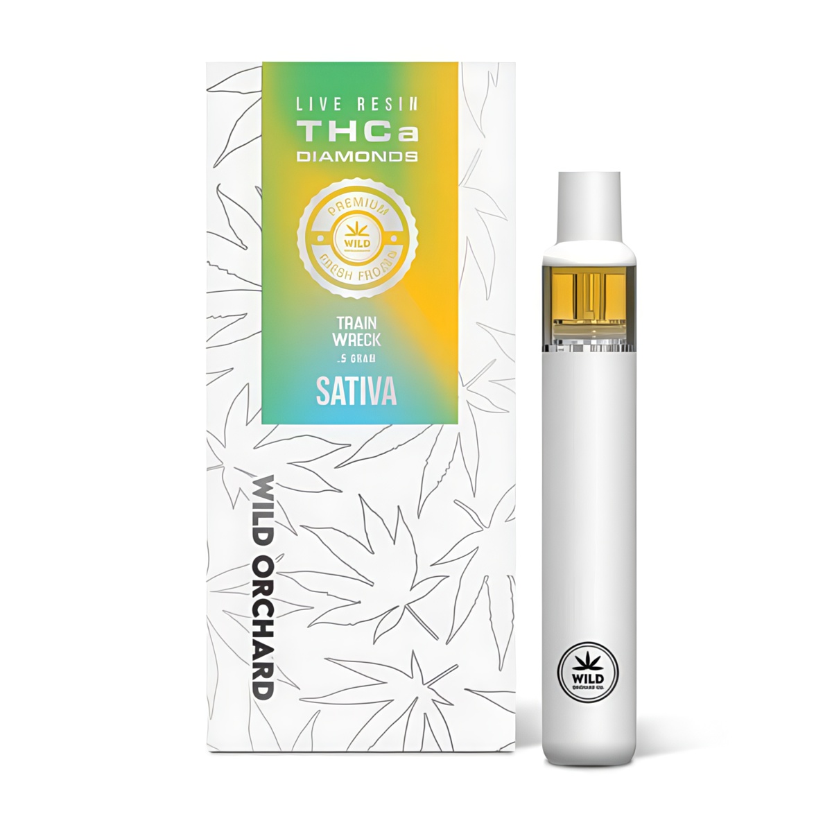 THCa Diamond “Trainwreck” Live Resin Vape Half Gram