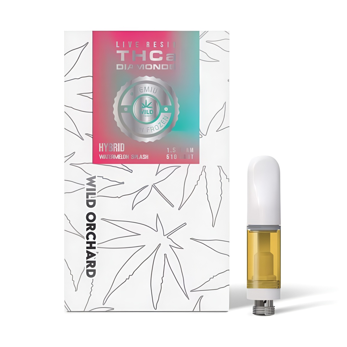 Wild Orchard Live Resin THCa Diamond 1.5G 510 Cart - Watermelon Splash
