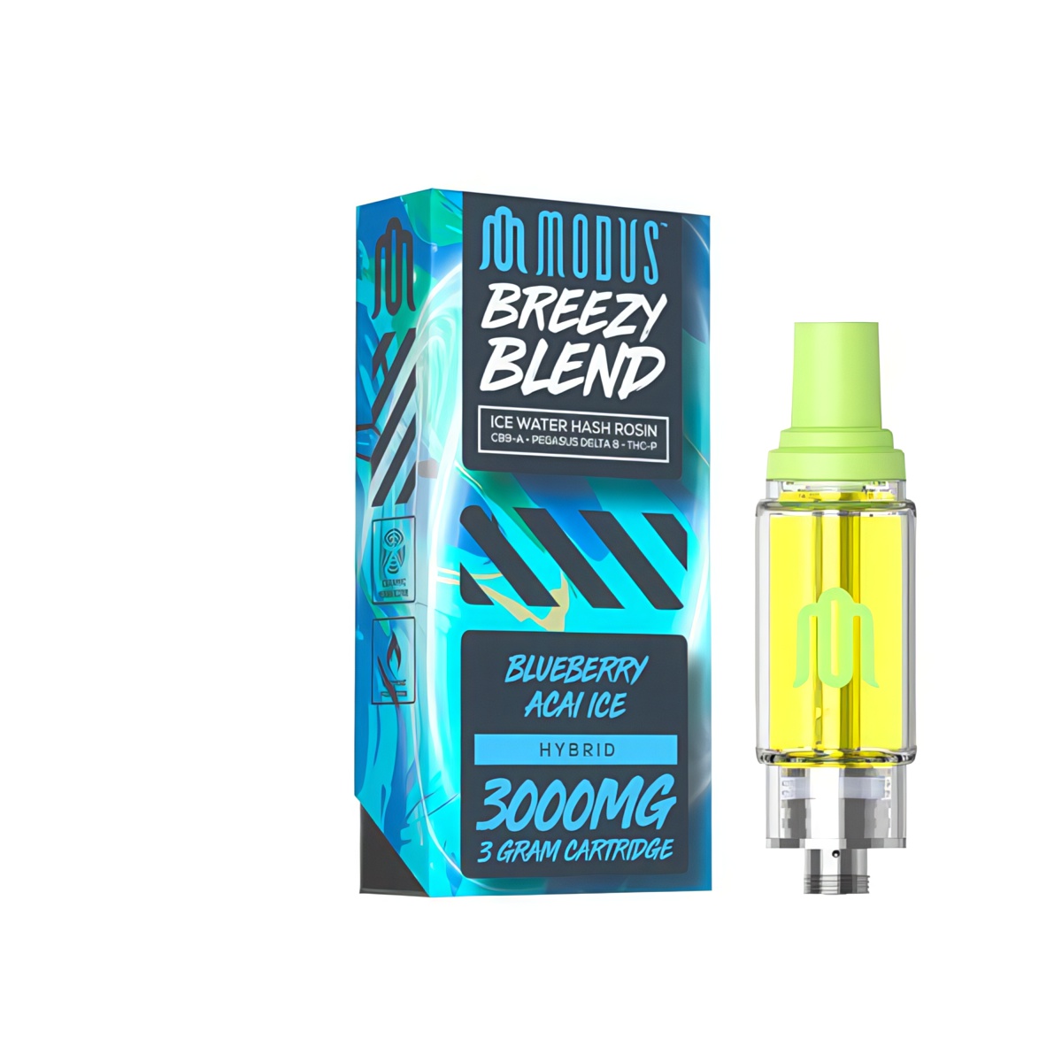 Modus Breezy Blend Cartridges 3000mg - Blueberry Acai Ice