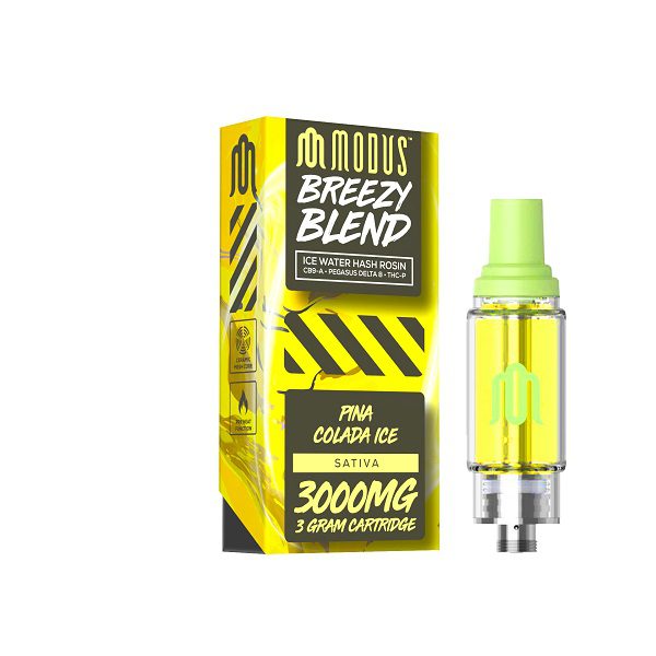 Modus Breezy Blend Cartridges 3000mg - Pina Colada Ice