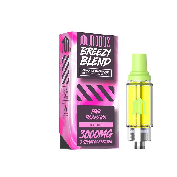 Modus Breezy Blend Cartridges 3000mg - Pink Rozay Ice