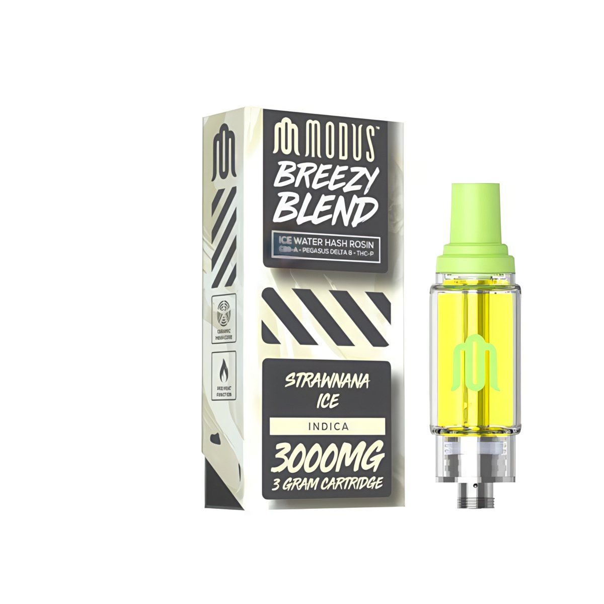 Modus Breezy Blend Cartridges 3000mg - Strawnana ice