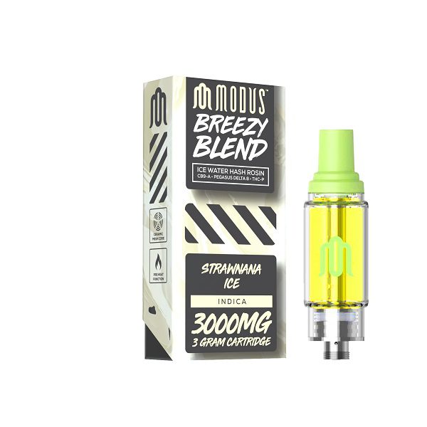 Modus Breezy Blend Cartridges 3000mg - Strawnana ice