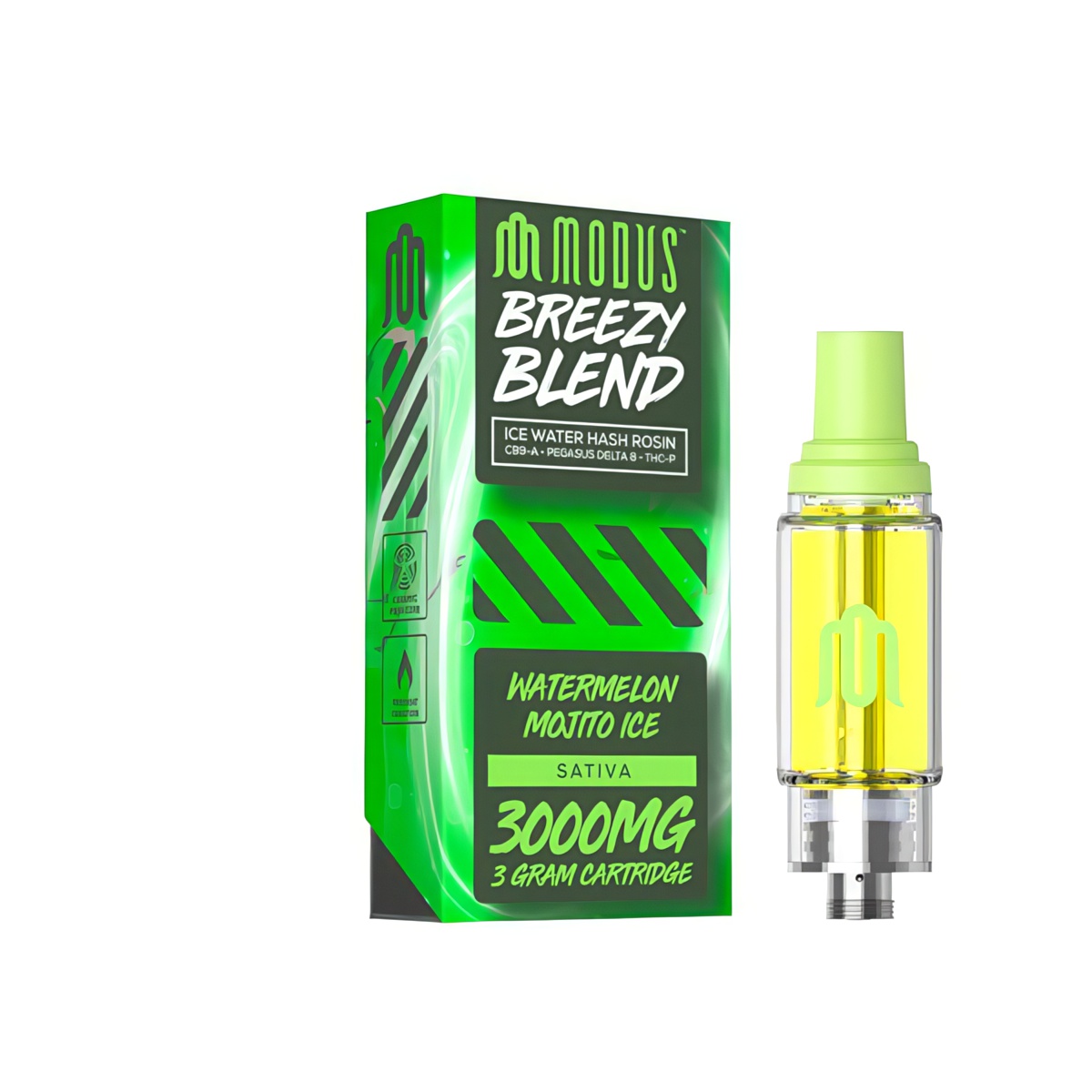 Modus Breezy Blend Cartridges 3000mg - Watermelon Mojito Ice
