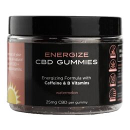 CBD Energy Gummies - 25mg CBD Per Gummy