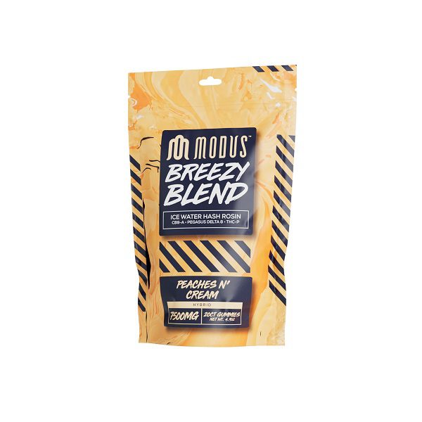 Modus Breezy Blend Gummies 7500mg - 20ct - Peachs n Cream