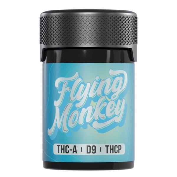 Flying Monkey THC-A D9 THC-P Gummies 1000mg: Sour Blue Razz