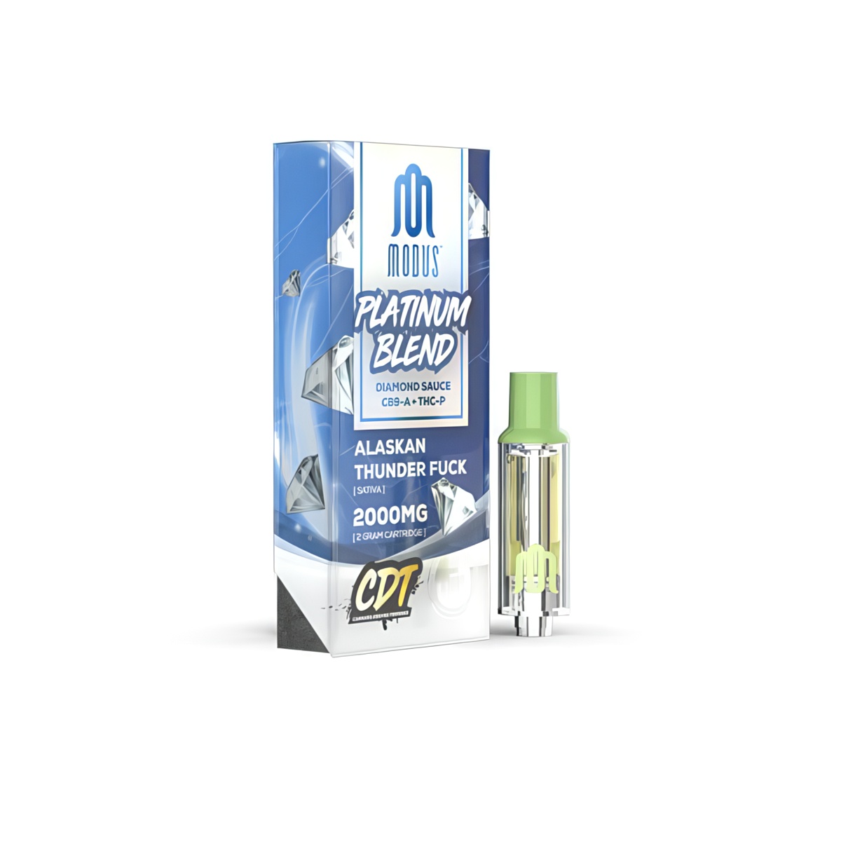 Modus Platinum Blend Cartridge 2 Grams - Alaskan Thunder Fuck (Sativa)