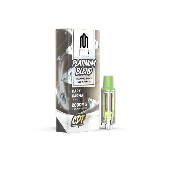 Modus Platinum Blend Cartridge 2 Grams - Dark Karma (Indica)