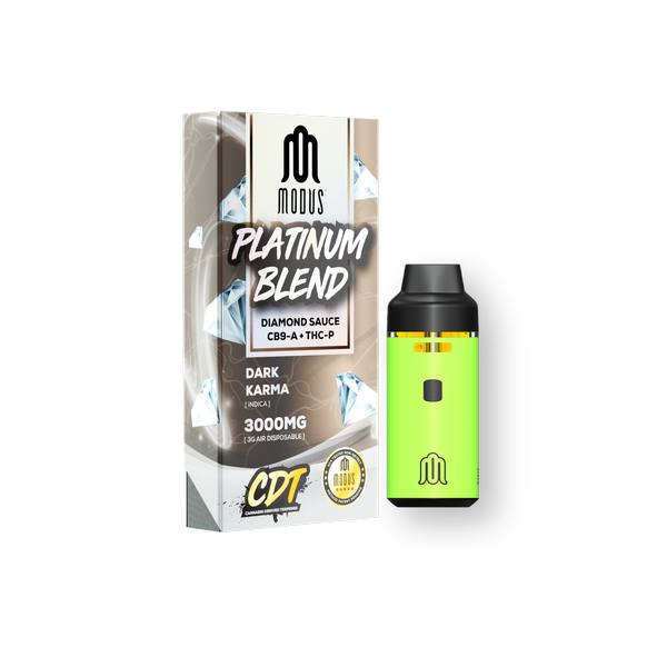 Modus Platinum Blend Disposable Vape 3 Grams - Dark Karma (Indica)