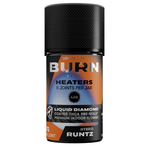 Burn Hemp THC-A Heaters 4.2G Strain: Runtz (Hybrid)