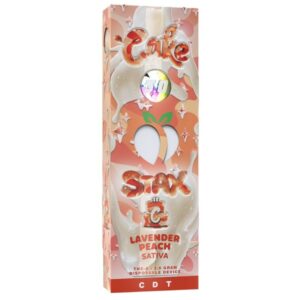 Cake Stax THC-A Disposable 3 Grams - Lavender Peach (Sativa)