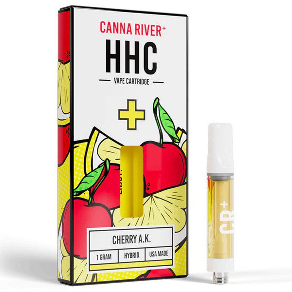 Canna River HHC Cartridge 1G: Cherry AK (Hybrid)