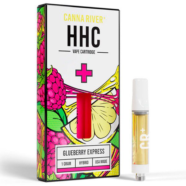 Canna River HHC Cartridge 1G: Glueberry Express (Hybrid)