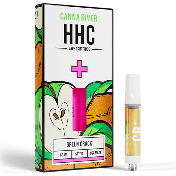 Canna River HHC Cartridge 1G: Green Crack (Sativa)