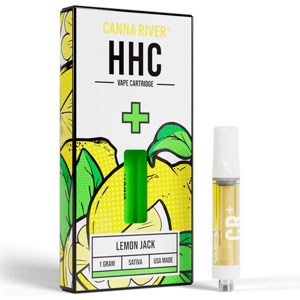 Canna River HHC Cartridge 1G: Lemon Jack (Sativa)