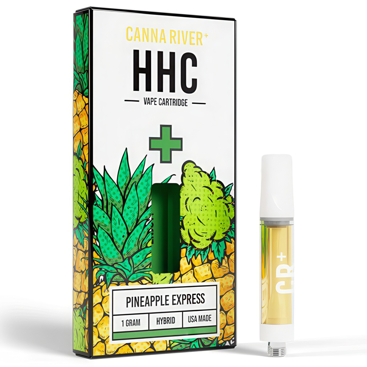 Canna River HHC Cartridge 1G: Pineapple Express (Hybrid)