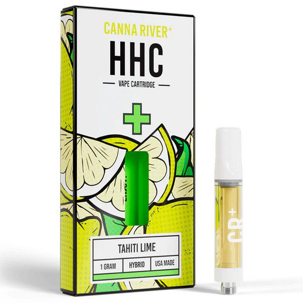 Canna River HHC Cartridge 1G: Tahiti Lime (Hybrid)