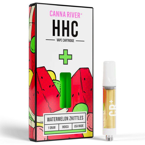 Canna River HHC Cartridge 1G: Watermelon Zkittles (Indica)