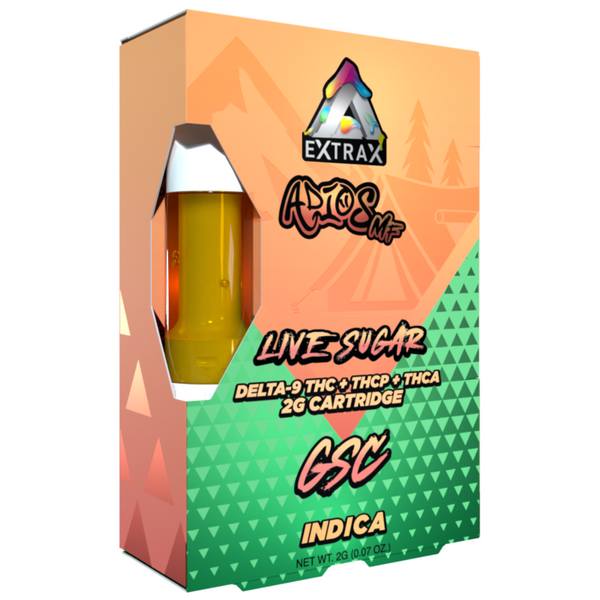 Delta Extrax Adios MF Cartridge 2 Gram: GSC (Indica)