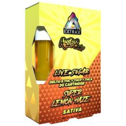 Delta Extrax Adios MF Cartridge 2G: Super Lemon Haze (Sativa)