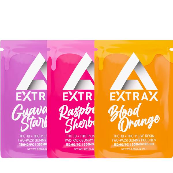 Delta Extrax Lights Out Gummies 300mg | 2pk