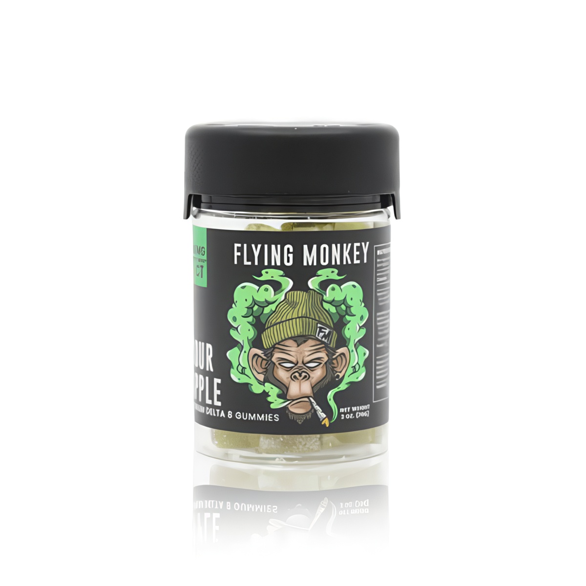 Flying Monkey Delta 8 Gummies 2.0 | 1000mg: Sour Apple