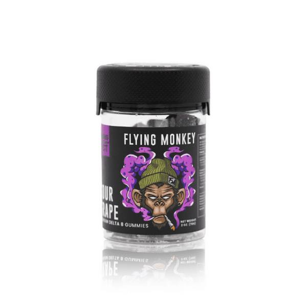 Flying Monkey Delta 8 Gummies 2.0 | 1000mg: Sour Grape