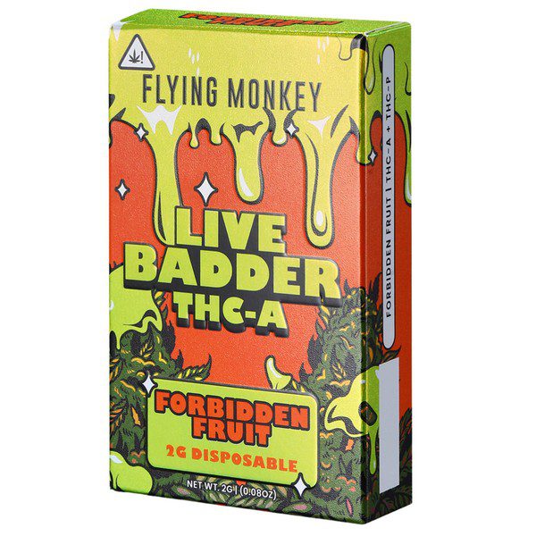 Flying Monkey Live Badder THC-A Disposable 2G: Forbidden Fruit