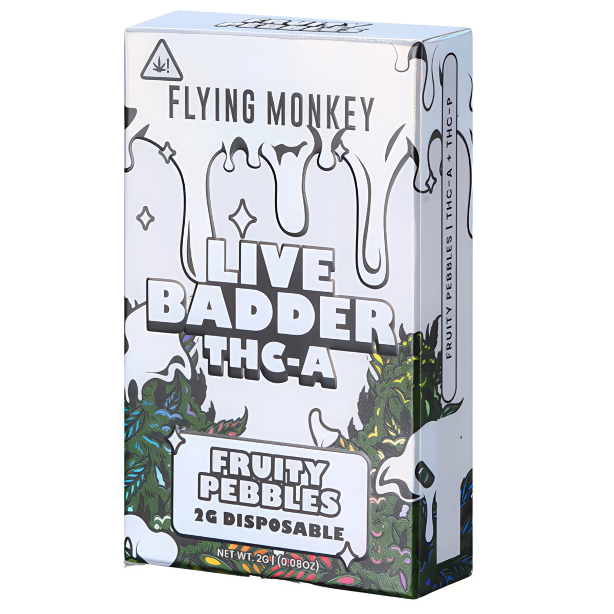 Flying Monkey Live Badder THC-A Disposable 2G: Fruity Pebbles