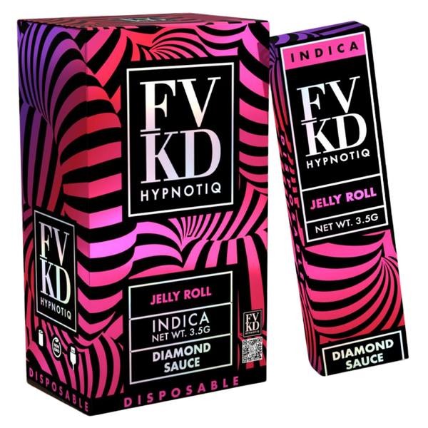 FVKD Hypnotiq Diamond Sauce Disposable 3.5G: Jelly Roll (Indica)