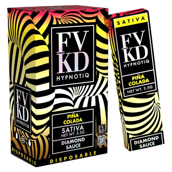 FVKD Hypnotiq Diamond Sauce Disposable 3.5G: Pina Colada (Sativa)