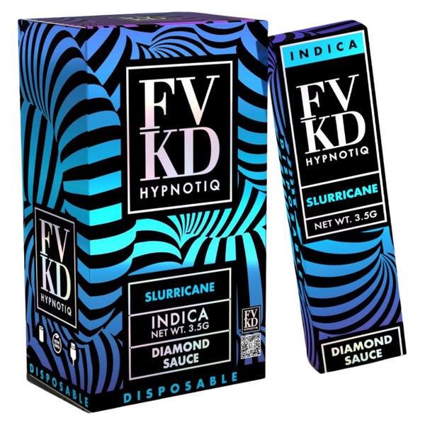 FVKD Hypnotiq Diamond Sauce Disposable 3.5G: Slurricane (Indica)