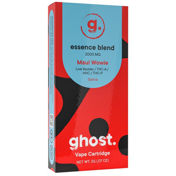 Ghost Essence Blend Cartridge 2G: Maui Wowie (Sativa)