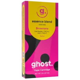 Ghost Essence Blend Cartridge 2G: Strawnana (Sativa)