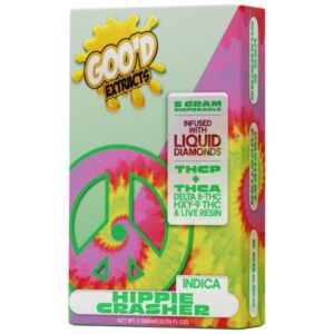 Goo'd Extracts Liquid Diamonds Disposable 5G: Hippie Crasher (Indica)