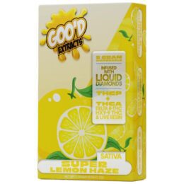 Goo'd Extracts Liquid Diamonds Disposable 5G: Super Lemon Haze (Sativa)